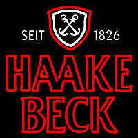 Haake Becks Beer Sign Enseigne Néon