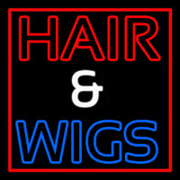 Hair And Wigs Enseigne Néon