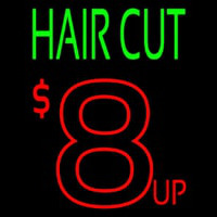 Hair Cut 8  Up Enseigne Néon