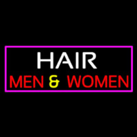 Hair Men And Women Enseigne Néon
