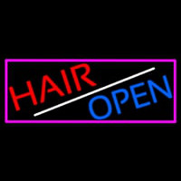 Hair Open Enseigne Néon