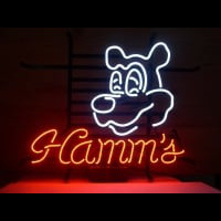 Hamms Dog Enseigne Néon