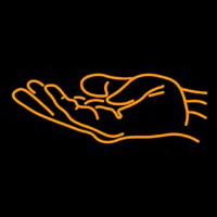 Hand Enseigne Néon