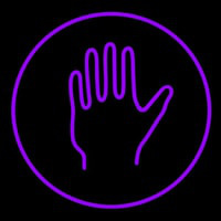 Hand Enseigne Néon