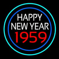 Happy New Year 1959 Bioshock Enseigne Néon