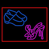 Heels Shoes With Border Enseigne Néon