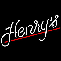 Henrys Logo Beer Sign Enseigne Néon