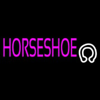 Horseshoe With Logo Enseigne Néon
