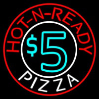 Hot N Ready Pizza Enseigne Néon