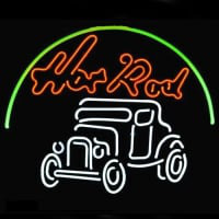 Hot Rod Hotrods Logo Auto Car Dealer Bière Bar Enseigne Néon Livraison rapide