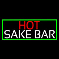 Hot Sake Bar With Green Border Enseigne Néon