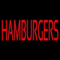 Humburgers Enseigne Néon