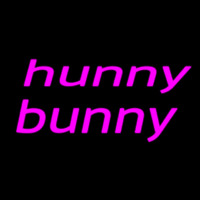Hunny Bunny Enseigne Néon