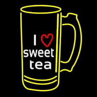 I Love Sweet Tea Enseigne Néon