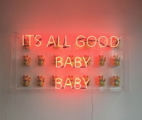ITS ALL GOOD BABY BABY Enseigne Néon