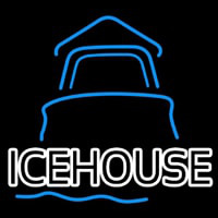 Ice House Day Light House Beer Sign Enseigne Néon