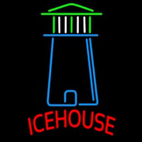 Ice House Light House Art Beer Sign Enseigne Néon