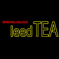 Iced Tea Enseigne Néon