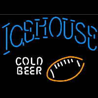 Icehouse Football Cold Beer Sign Enseigne Néon