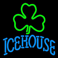 Icehouse Green Clover Beer Sign Enseigne Néon