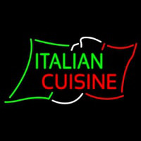 Italian Cuisine Enseigne Néon
