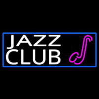 Jazz Club With Sa ophone Enseigne Néon