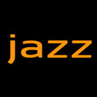 Jazz In Orange 1 Enseigne Néon