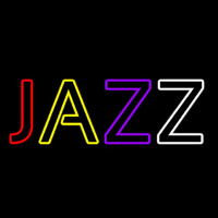 Jazz Multicolor 2 Enseigne Néon