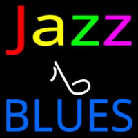 Jazz Music Note Blues Enseigne Néon
