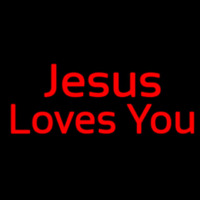 Jesus Loves You Enseigne Néon