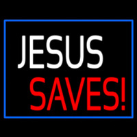 Jesus Saves Enseigne Néon