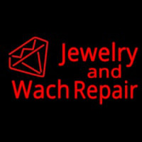 Jewelry And Watch Repair Diamond Logo Enseigne Néon