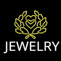 Jewelry Block Logo Enseigne Néon