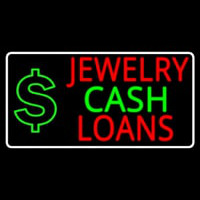 Jewelry Cash Loans Enseigne Néon