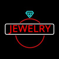 Jewelry Center Ring Logo Enseigne Néon