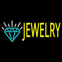 Jewelry Logo Block Enseigne Néon