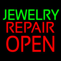Jewelry Repair Block Open Enseigne Néon