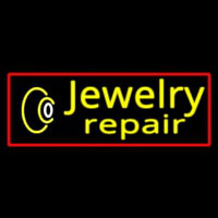 Jewelry Repair Red Border Enseigne Néon