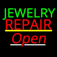 Jewelry Repair Script2 Open Yellow Line Enseigne Néon