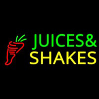 Juice Shake Enseigne Néon