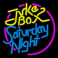 Juke Bo  Saturday Night Enseigne Néon