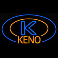 K Keno 2 Enseigne Néon