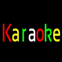 Karaoke 2 Enseigne Néon