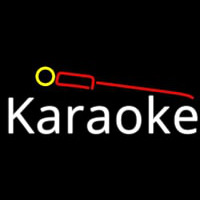 Karaoke And Microphone 1 Enseigne Néon