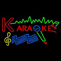 Karaoke Music Note 1 Enseigne Néon