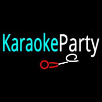 Karaoke Party Enseigne Néon