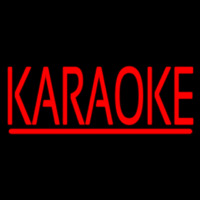 Karaoke Red Line Enseigne Néon