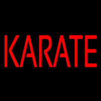 Karate Enseigne Néon