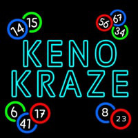 Keno Kraze Enseigne Néon