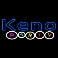 Keno Party 1 Enseigne Néon